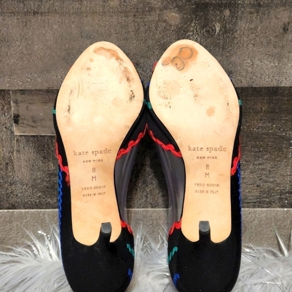 Kate Spade New York Womens Saranne Fabric Peep Toe D-Orsay Pumps - Picture 9 of 11